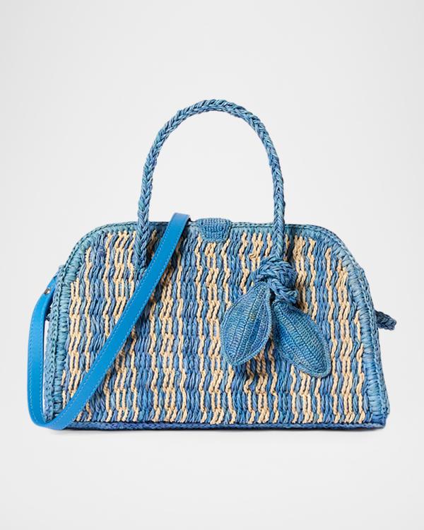 Jacquemus Le Petit Bambimou Straw Shoulder Bag | Neiman Marcus