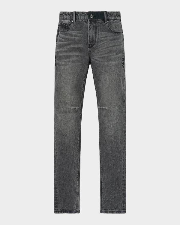 RTA Exodus Clayton Pintuck Skinny Jeans | Neiman Marcus
