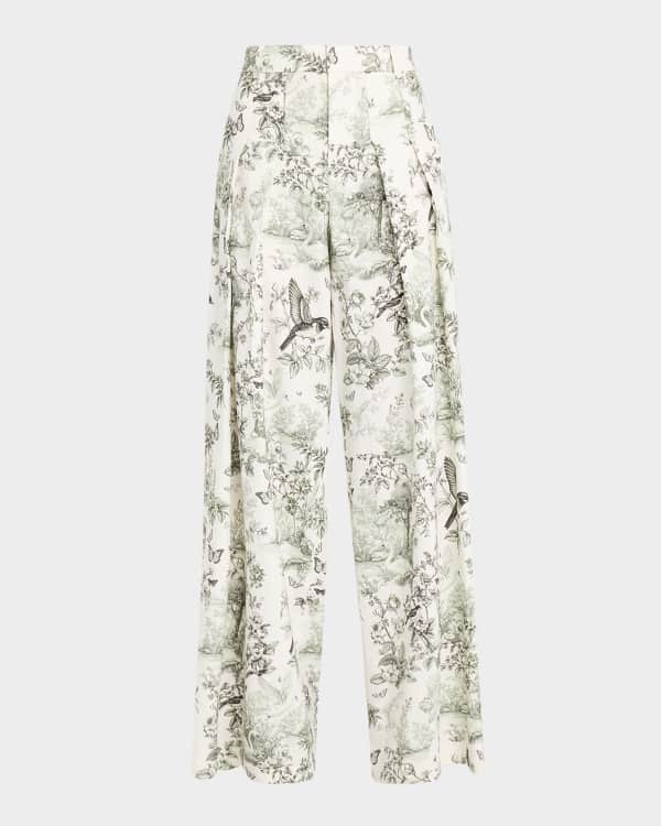 ALICE + OLIVIA Maddox Back-Zip Vegan-Leather Leggings | Neiman Marcus