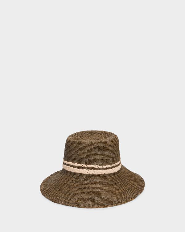 LOEWE Anagram Raffia Sun Hat | Neiman Marcus display picture 1