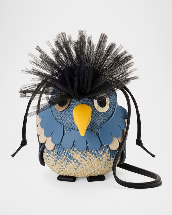 アングラーズリパブリック　ミノ〜3個 Roger Vivier Tres Vivier Raffia & Leather Vanity Bag | Neiman Marcus
