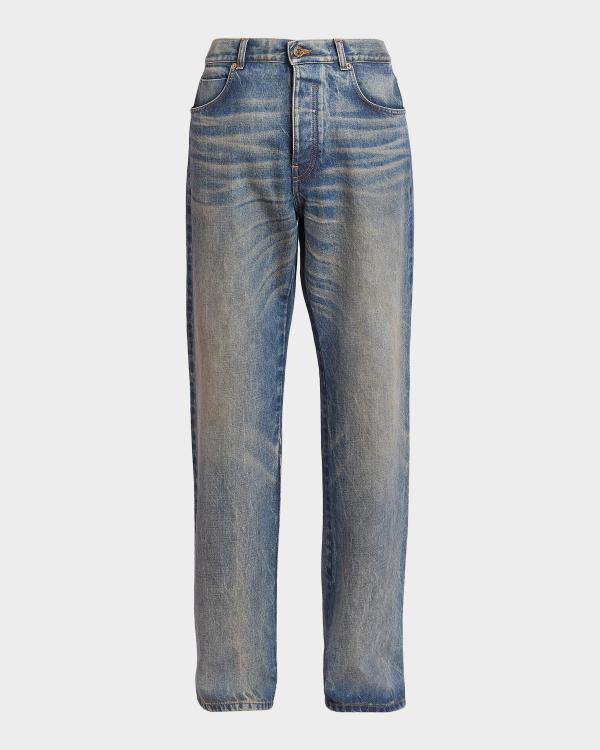 Ksubi Men's Toro Seattle Distressed Bootcut Jeans | Neiman Marcus