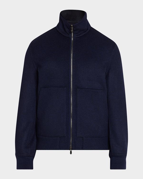 Bottega Veneta Men's Fine Wool-Blend Jacket | Neiman Marcus