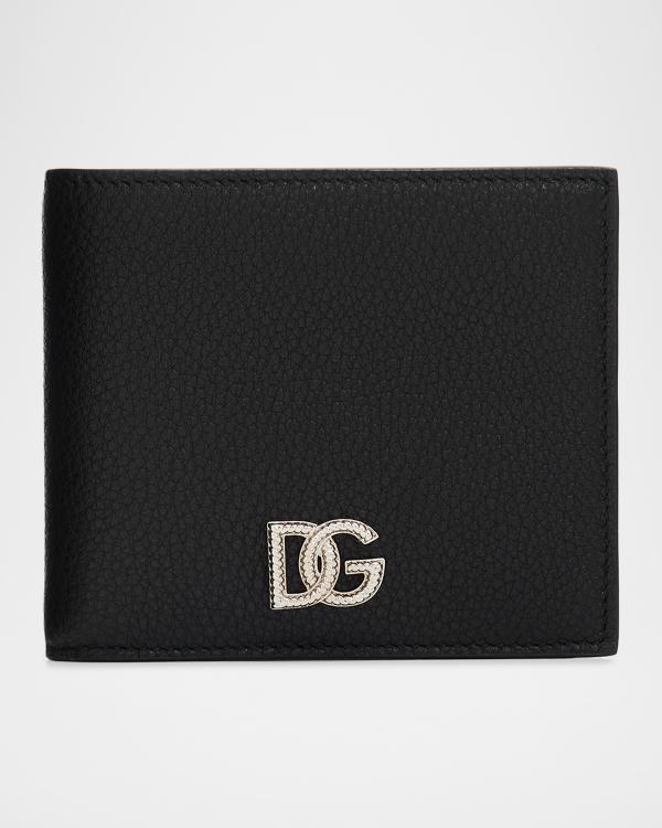 dunhill Men's Burlington Grained Leather Card Case | Neiman Marcus