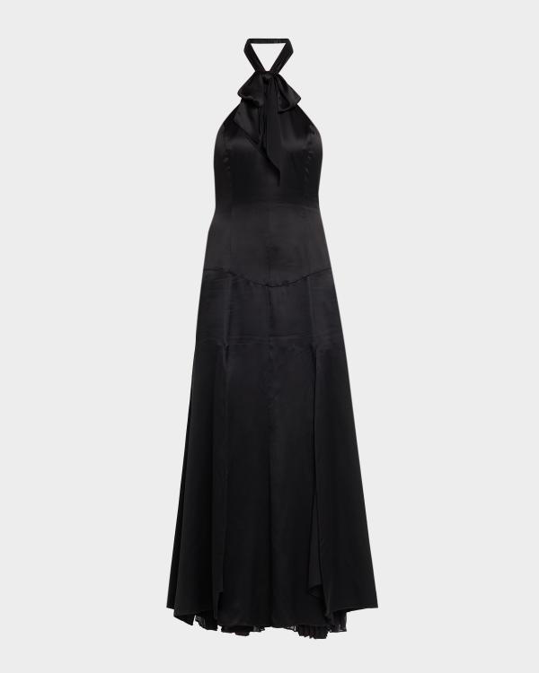 st agni halter plunge dress St. size: 32