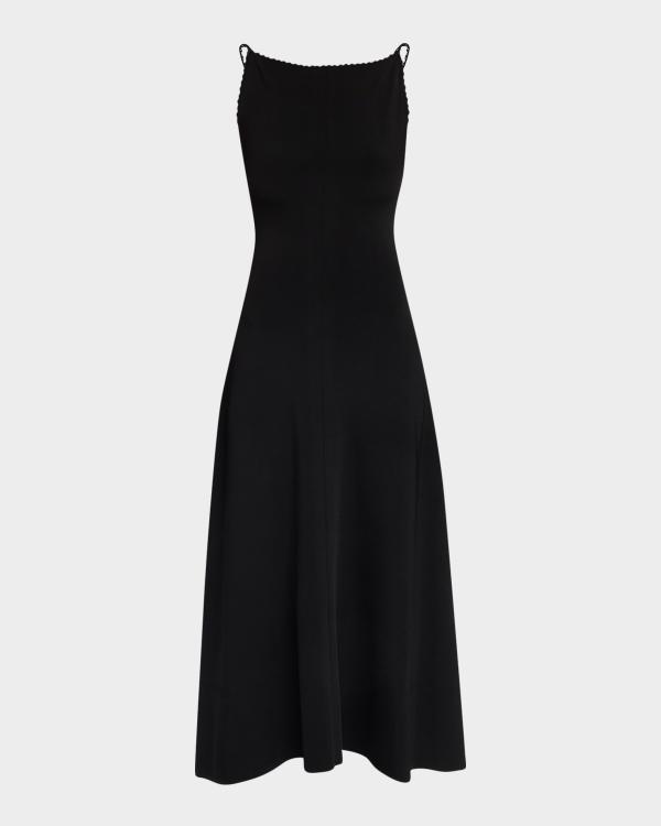 Lafayette 148 New York Sleeveless A-Line Maxi Dress