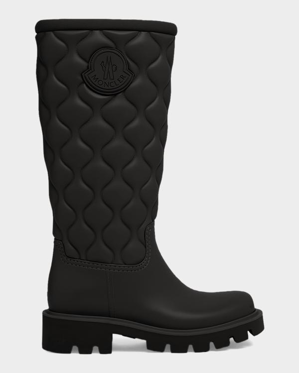 Moncler Kickstream Waterproof Rain Boots | Neiman Marcus
