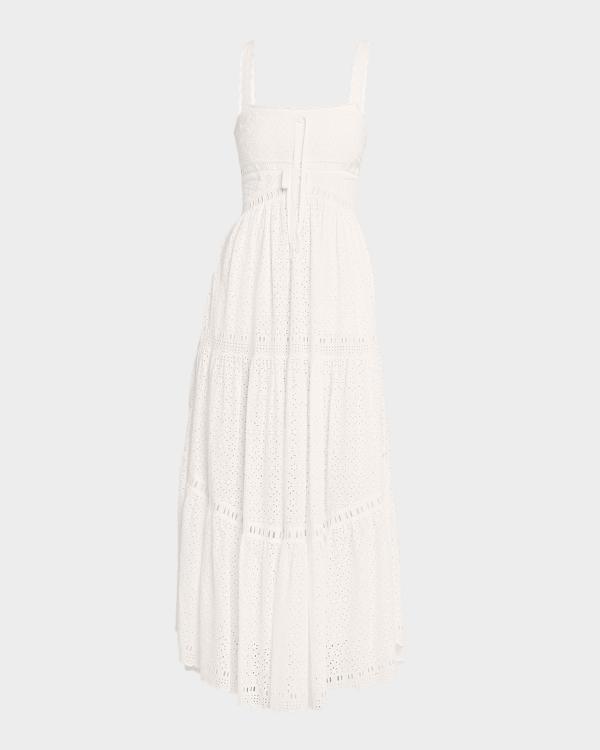 melissa halter maxi dress Odabash Women's Shay Crinkled Cotton Halterneck - White Minimalist clothing designs