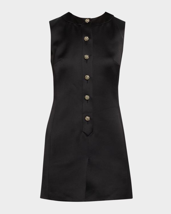 staud kirsten beaded mini dress Mercer Glass Bodycon dress