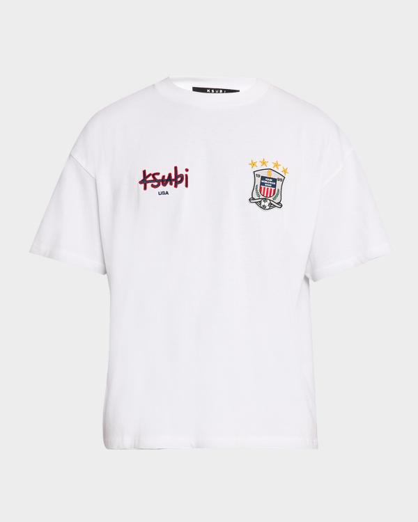Ksubi Men's Cherub Halen Cotton T-Shirt | Neiman Marcus