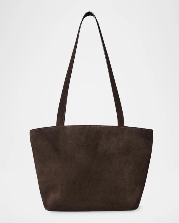 The Row Cecily Mini Tote Bag in Soft Satin | Neiman Marcus