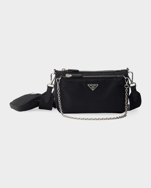 Prada Re-Edition 2005 Leather Shoulder Bag | Neiman Marcus