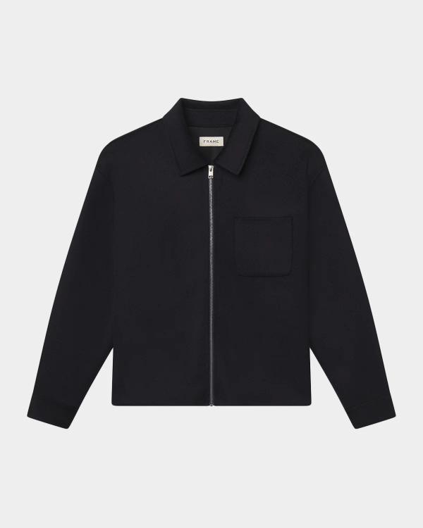 Scotch & Soda Men's Embroidered Cotton-Blend Worker Jacket