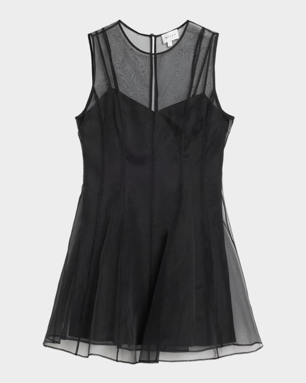 pinafore leather dress FRAME Mini Specialt Vinegar