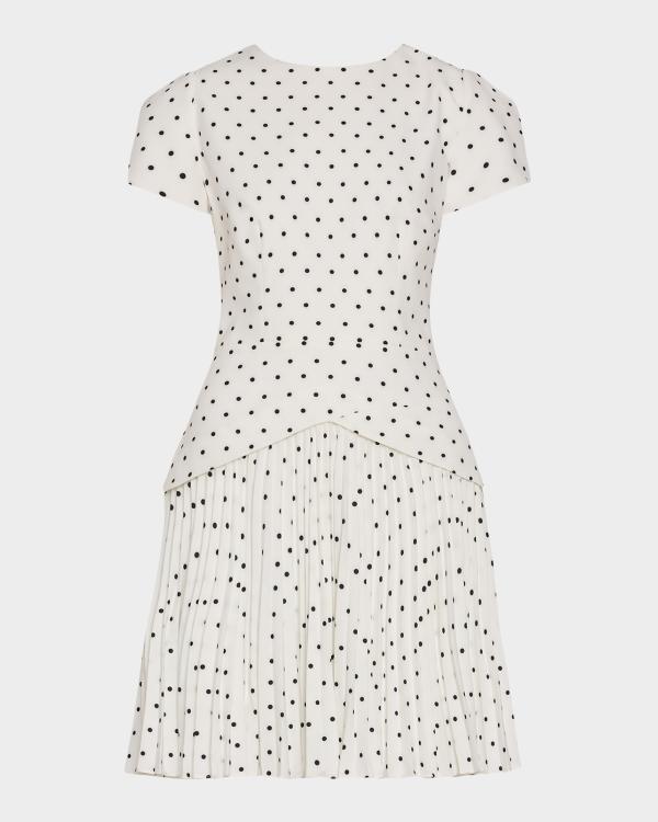 Cinq à Sept Natalie Prism Tweed Mini Dress | Neiman Marcus