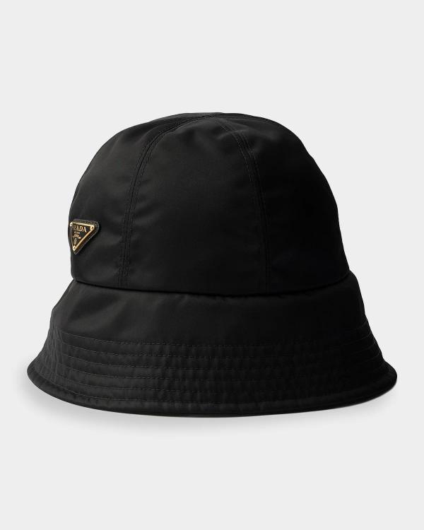 PRADA ハット Prada Suede Bucket Hat | Neiman Marcus