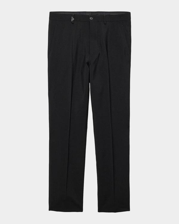 Prada Men's Patchwork Leather Straight-Leg Pants | Neiman Marcus