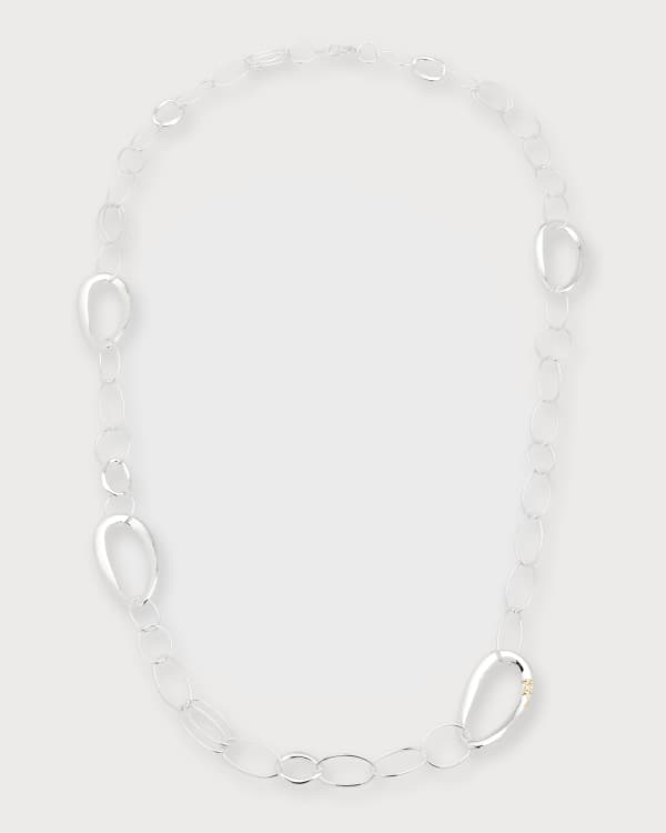 Solanales Crystal Infinity Link Necklace