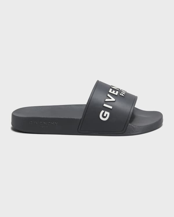 Givenchy G Cube Leather Mule Sandals | Neiman Marcus