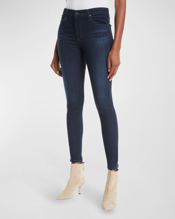 AG Adriano Goldschmied Velvet Farrah High Rise Skinny Pants