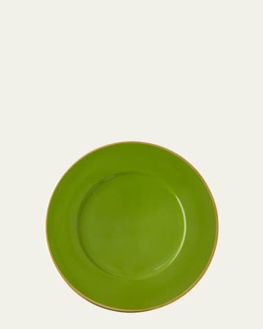 Anna Weatherley Porcelain and 24k Gold Charger