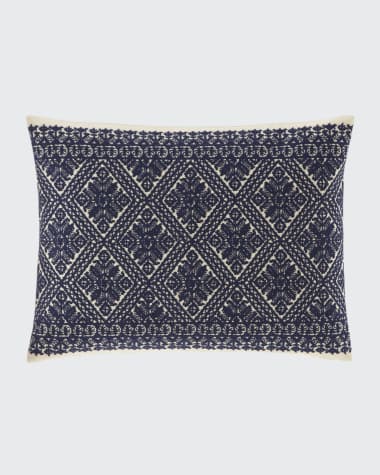 Ralph Lauren Home Haywood Embroidery Pillow