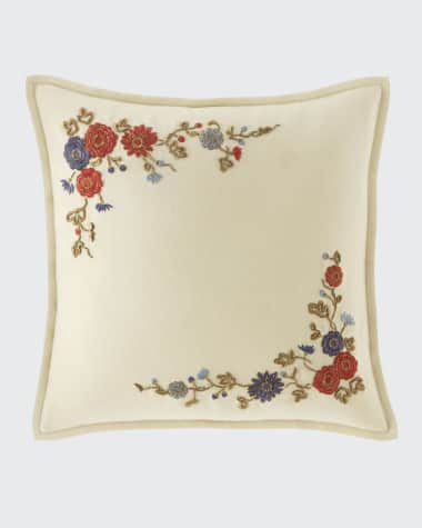 Ralph Lauren Home Macall Embroidery Pillow