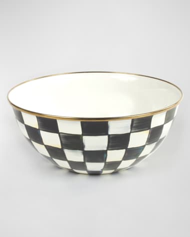 MacKenzie-Childs Courtly Check Large Everyday Bowl