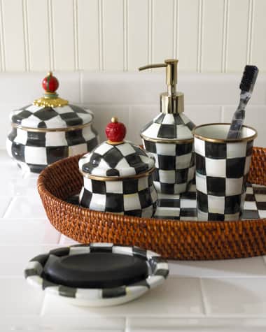 MacKenzie-Childs Courtly Check Tumbler