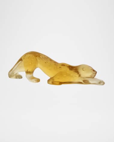 Lalique Small Zelia Panther Sculpture
