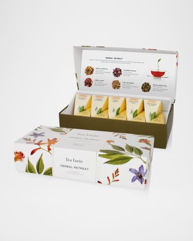 Tea Forte Herbal Retreat Petite Tea Presentation Box