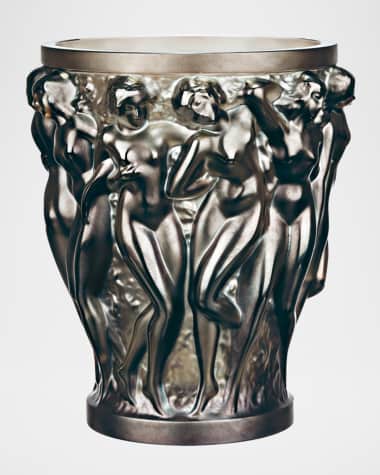 Lalique Bacchantes Small Bronze Vase