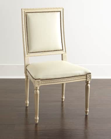 Massoud Ingram Leather Dining Chair