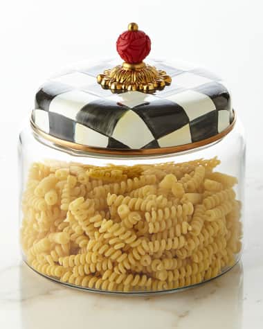 MacKenzie-Childs Medium Courtly Check Canister