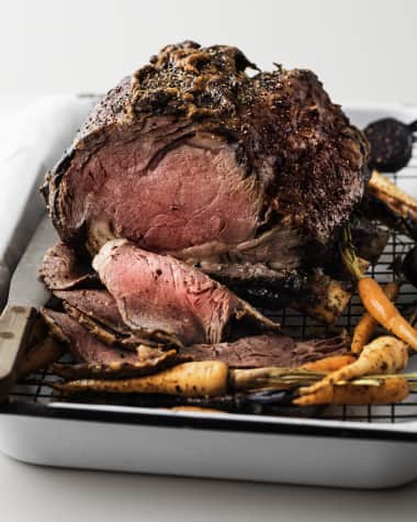 Alewel's Country Meats Peppercorn Bone-In Prime Rib, For 6-8 People