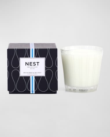 NEST New York Ocean Mist & Sea Salt 3-Wick Candle, 21.2 oz.