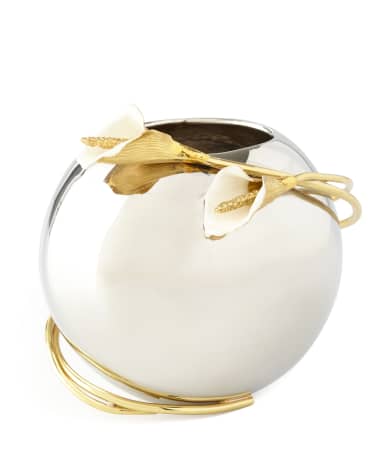 Michael Aram Calla Lily Rose Bowl Vase