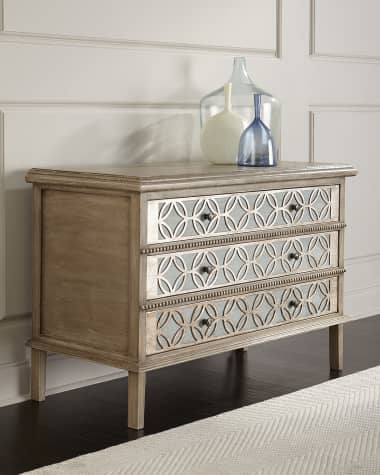 Peninsula Home Collection Cicley Carved 3-Drawer Chest