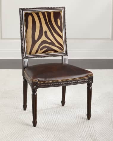 Massoud Vega Hairhide Dining Chair