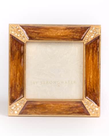 Jay Strongwater Pave Corner Frame, 2"