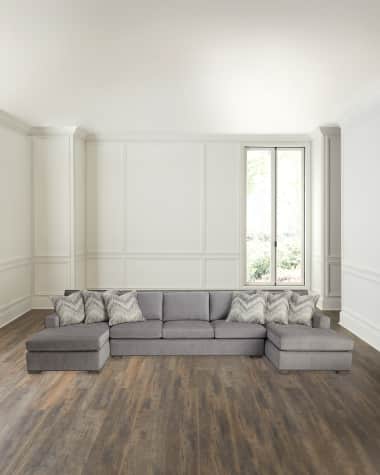 Massoud Raphael Double Chaise Sectional