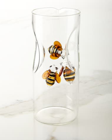 Massimo Lunardon Carafe with Three Bees, 24 oz.