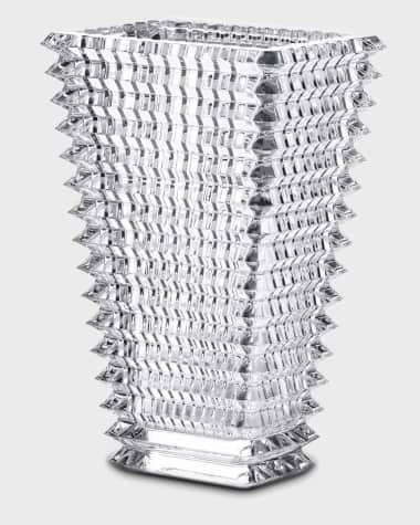 Baccarat Tall Rectangular Eye Vase