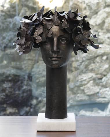 Global Views Butterflies for Brains Sculpture, 23.5"T