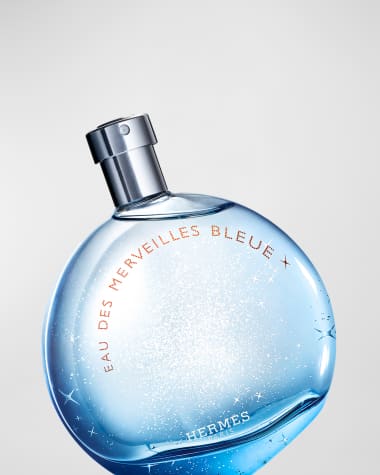 Hermes Eau des Merveilles Bleue Eau de Toilette, 3.3 oz.