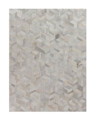 Exquisite Rugs Brielle Hairhide Hand-Stitched Rug, 5' x 8'