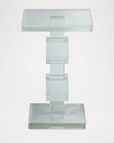 John-Richard Collection Duchess Crystal Cube Side Table