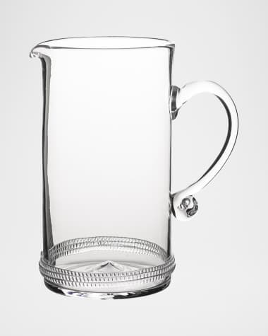 Juliska Dean Glass Pitcher