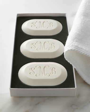 Carved Solutions Original Soap Trio - Monogram