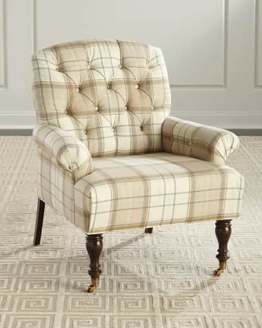 Massoud Traynor Tufted Chair